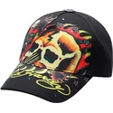 cepice-zaoblena-cerna-nastavitelny-skull-chopper-ed-hardy