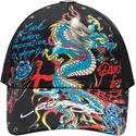 ed-hardy-curved-brim-blue-dragon-black-adjustable-cap