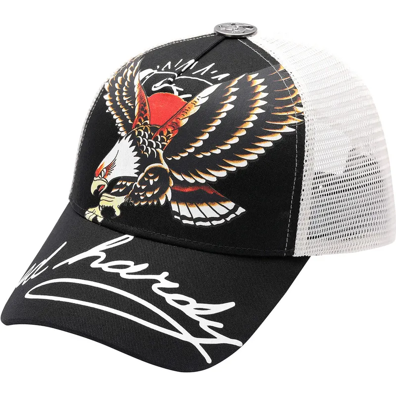cepice-zaoblena-cerna-snapback-soaring-eagle-ed-hardy