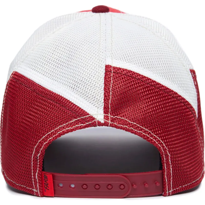cepice-zaoblena-cervena-snapback-cock-courage-farmigami-the-farm-goorin-bros