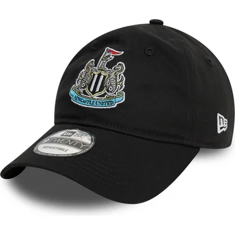 Svart böjd justerbar keps 9TWENTY Core från Newcastle United Football Club Premier League av New Era