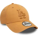 cepice-zaoblena-hneda-nastavitelny-9forty-league-essential-los-angeles-dodgers-mlb-new-era