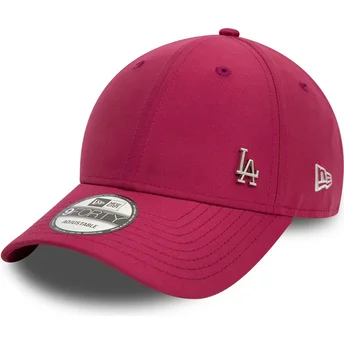 Rote verstellbare Curved Cap 9FORTY Flawless der Los Angeles Dodgers MLB von New Era