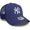 new-era-new-york-yankees-mlb-9forty-a-frame-league-essential-violette-trucker-kappe