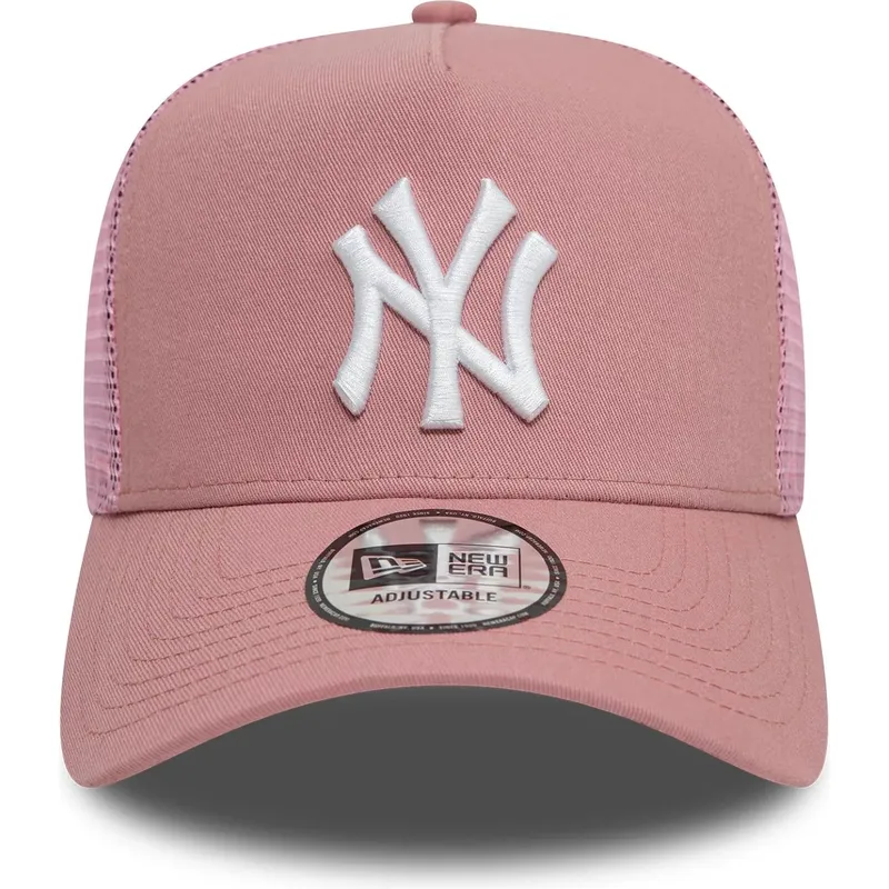 cepice-zaoblena-ruzova-snapback-9forty-a-frame-league-essential-new-york-yankees-mlb-new-era