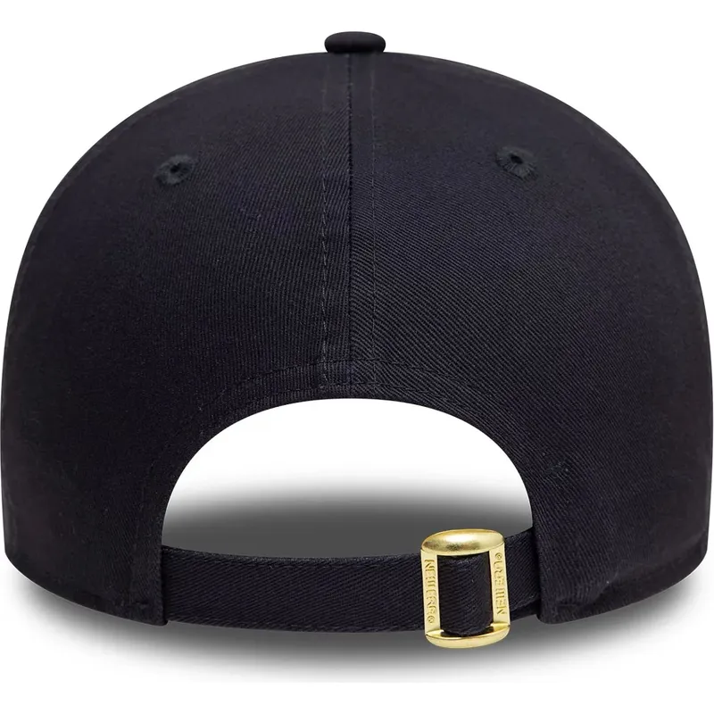 marineblaue-verstellbare-curved-cap-mit-goldenem-logo-9forty-metallic-der-new-york-yankees-mlb-von-new-era