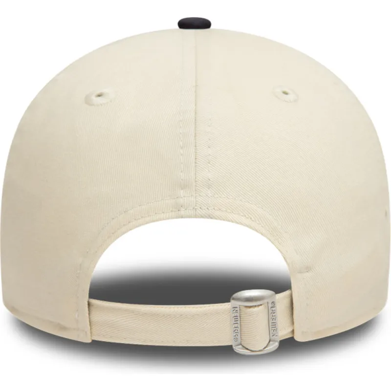gorra-curva-beige-y-azul-marino-ajustable-9forty-colour-block-de-new-york-yankees-mlb-de-new-era