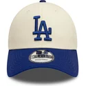 cepice-zaoblena-bezova-nastavitelny-9forty-colour-block-los-angeles-dodgers-mlb-new-era