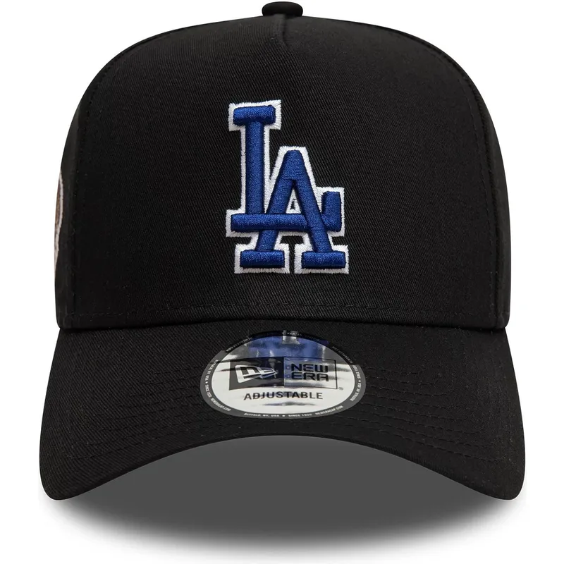 cepice-zaoblena-cerna-snapback-9forty-a-frame-world-series-patch-los-angeles-dodgers-mlb-new-era