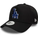 cepice-zaoblena-cerna-snapback-9forty-a-frame-world-series-patch-los-angeles-dodgers-mlb-new-era