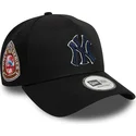 cepice-zaoblena-cerna-snapback-9forty-a-frame-world-series-patch-new-york-yankees-mlb-new-era
