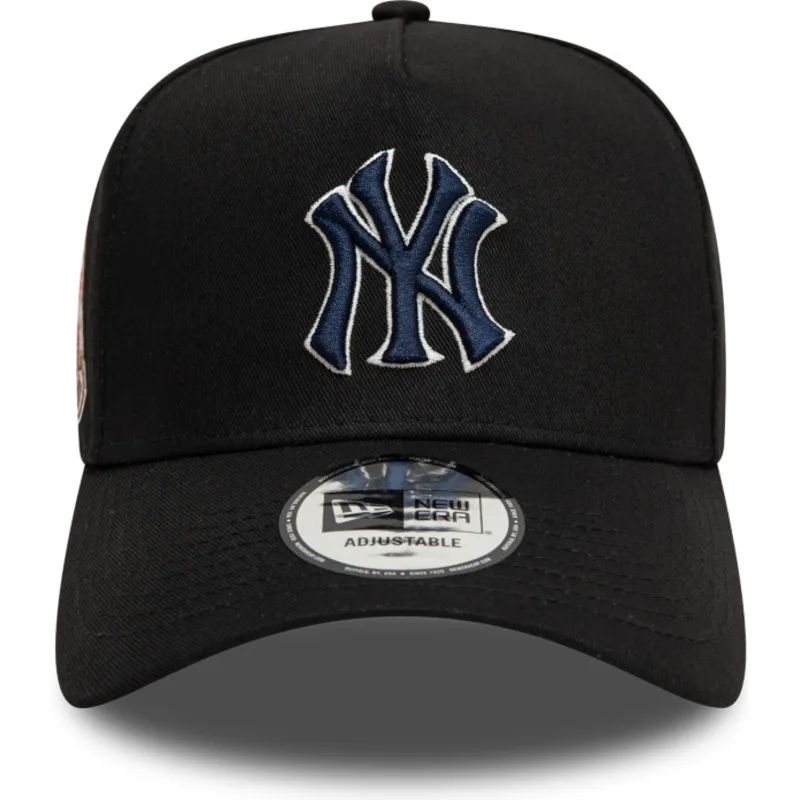 cepice-zaoblena-cerna-snapback-9forty-a-frame-world-series-patch-new-york-yankees-mlb-new-era