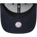marineblaue-verstellbare-curved-cap-9forty-seersucker-der-new-york-yankees-mlb-von-new-era