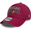cepice-zaoblena-cervena-nastavitelny-9twenty-washed-tasmania-looney-tunes-new-era