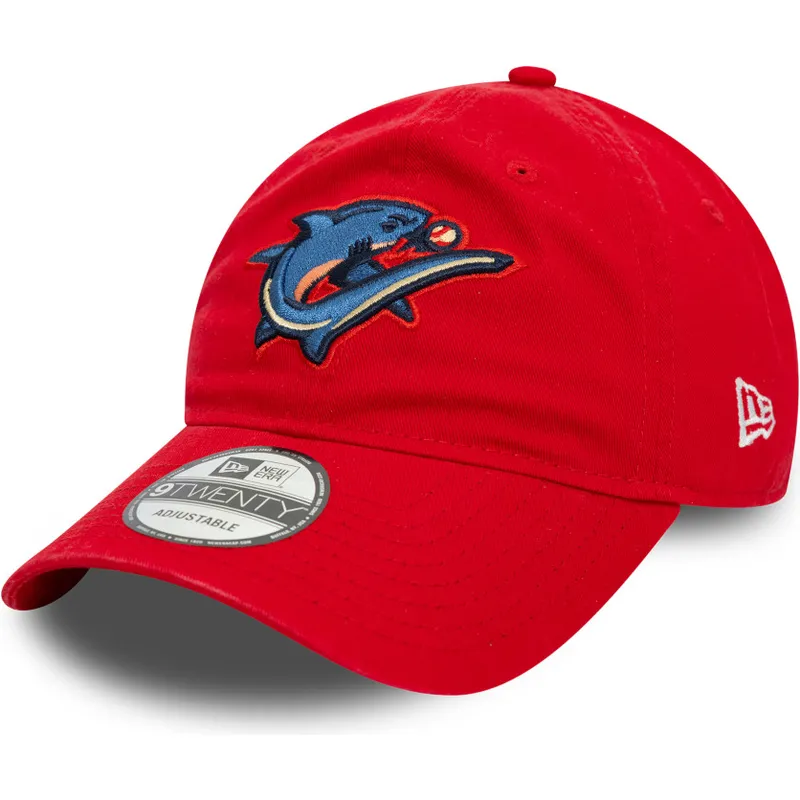 cepice-zaoblena-cervena-nastavitelny-9twenty-clearwater-threshers-milb-new-era