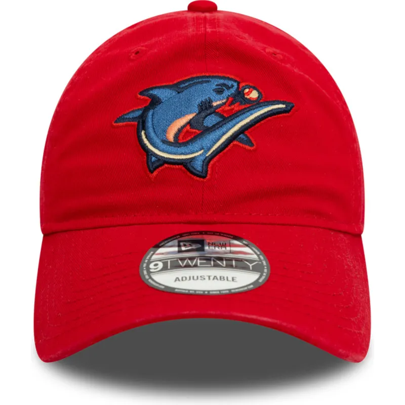 cepice-zaoblena-cervena-nastavitelny-9twenty-clearwater-threshers-milb-new-era