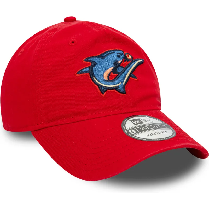 cepice-zaoblena-cervena-nastavitelny-9twenty-clearwater-threshers-milb-new-era