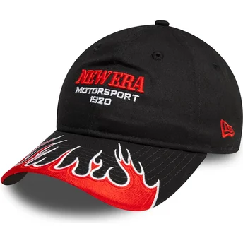 Cap zaoblená black adjustable strap 9TWENTY New Era