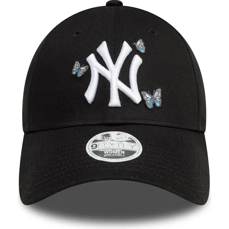 cepice-zaoblena-cerna-nastavitelny-9twenty-icon-butterflies-new-york-yankees-mlb-new-era