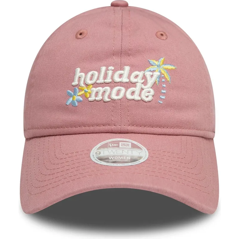 cepice-zaoblena-ruzova-nastavitelny-9twenty-holiday-mode-new-era