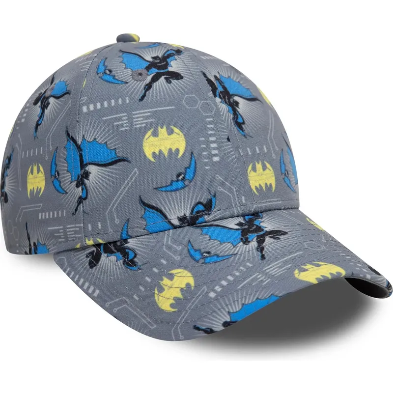 cepice-zaoblena-seda-nastavitelny-pro-deti-9forty-all-over-print-batman-dc-comics-new-era