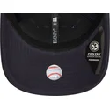 marineblaue-gebogene-snapback-kappe-9seventy-stretch-snap-der-new-york-yankees-mlb-von-new-era