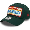 cepice-zaoblena-zelena-snapback-9forty-a-frame-license-plate-santa-monica-ciudades-y-playas-new-era
