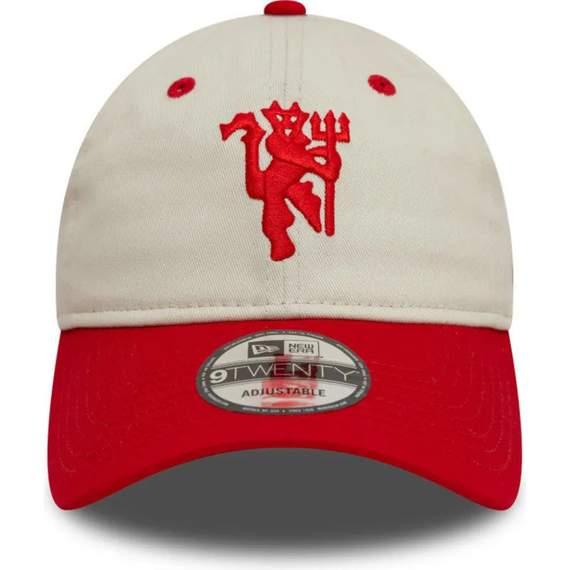 cepice-zaoblena-cervena-nastavitelny-9twenty-contrast-visor-manchester-united-football-club-premier-league-new-era