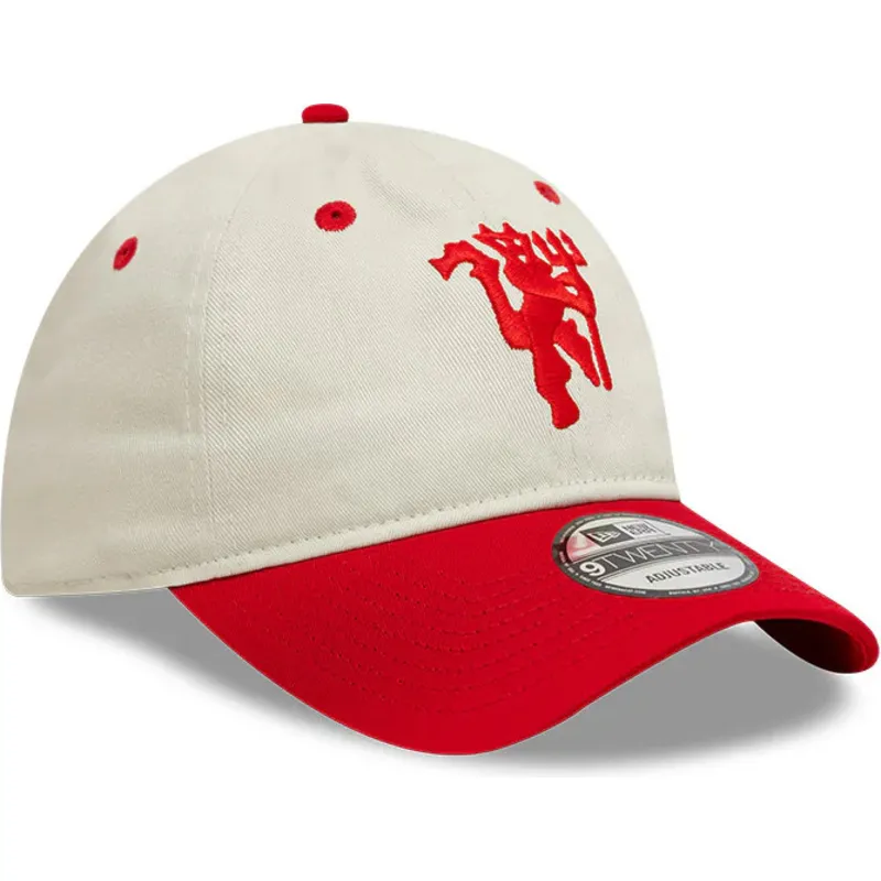 cepice-zaoblena-cervena-nastavitelny-9twenty-contrast-visor-manchester-united-football-club-premier-league-new-era