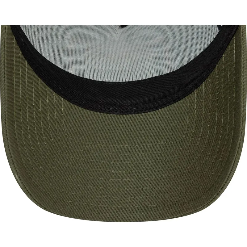 grune-trucker-kappe-9forty-a-frame-patch-von-new-era