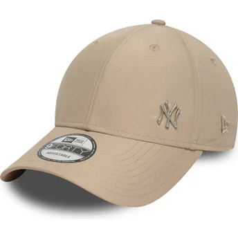 Čepice zaoblená hnědá nastavitelný pásek 9FORTY Flawless New York Yankees MLB New Era