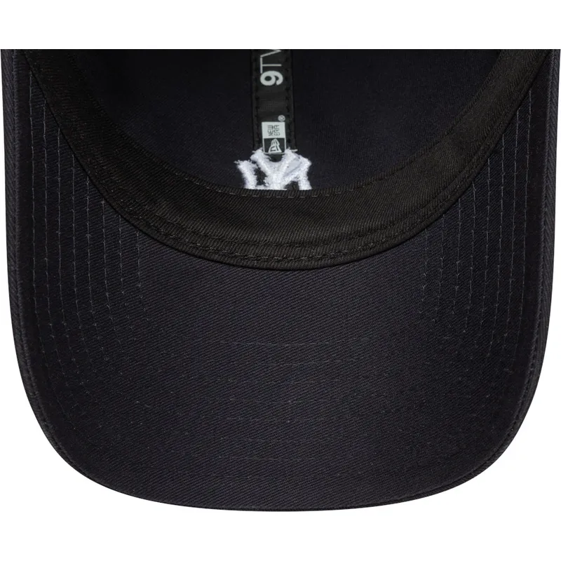 marinbla-justerbar-9twenty-mini-logo-new-york-yankees-mlb-keps-fran-new-era