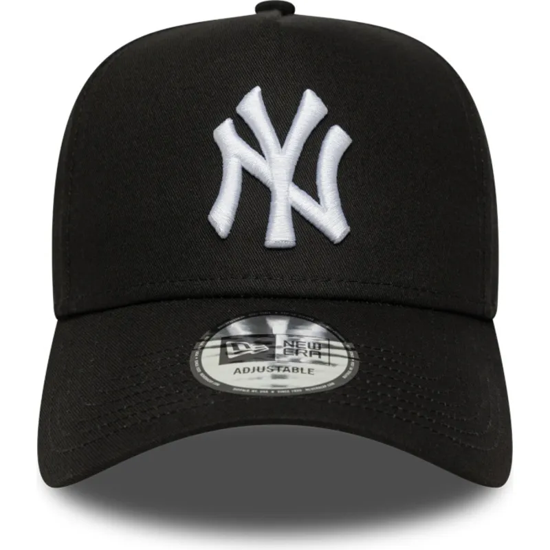 new-era-new-york-yankees-mlb-e-frame-league-essential-svart-bojd-snapback-keps