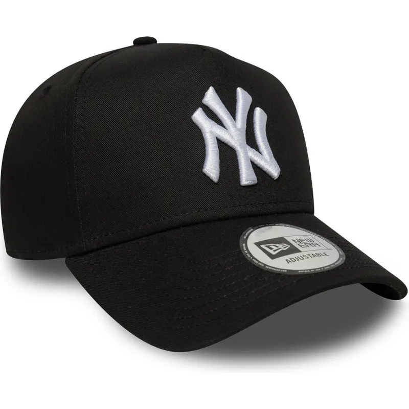 new-era-new-york-yankees-mlb-e-frame-league-essential-svart-bojd-snapback-keps