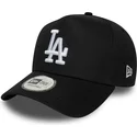 los-angeles-dodgers-mlb-new-era-svart-snapback-kurvad-keps-e-frame-league-essential