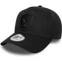 cepice-zaoblena-cerna-snapback-e-frame-essential-las-vegas-raiders-nfl-new-era
