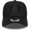 schwarze-gebogene-snapback-kappe-e-frame-essential-der-las-vegas-raiders-nfl-von-new-era