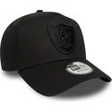 las-vegas-raiders-nfl-new-era-svart-snapback-bojd-skarmkeps-e-frame-essential