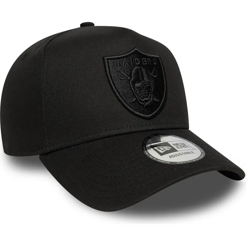 cepice-zaoblena-cerna-snapback-e-frame-essential-las-vegas-raiders-nfl-new-era