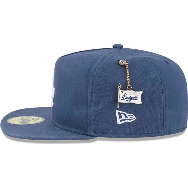 los-angeles-dodgers-mlb-new-era-59fifty-a-frame-championship-side-flag-bla-justerbar-platt-keps
