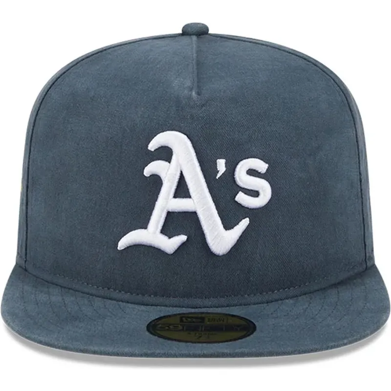 cepice-rovna-zelena-prilehava-59fifty-a-frame-championship-side-flag-oakland-athletics-mlb-new-era