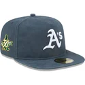 grune-flache-verstellbare-59fifty-a-frame-championship-side-flag-kappe-der-oakland-athletics-mlb-von-new-era