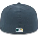 grune-flache-verstellbare-59fifty-a-frame-championship-side-flag-kappe-der-oakland-athletics-mlb-von-new-era
