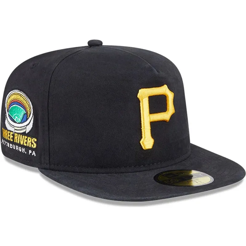 cap-rovna-black-ajustada-59fifty-a-frame-championship-side-flag-pittsburgh-pirates-mlb-new-era
