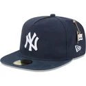 cepice-rovna-namornicka-modra-prilehava-59fifty-a-frame-championship-side-flag-new-york-yankees-mlb-new-era