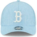 ljusbla-bojd-snapbackkeps-9forty-m-crown-a-frame-cotton-weave-boston-red-sox-mlb-fran-new-era