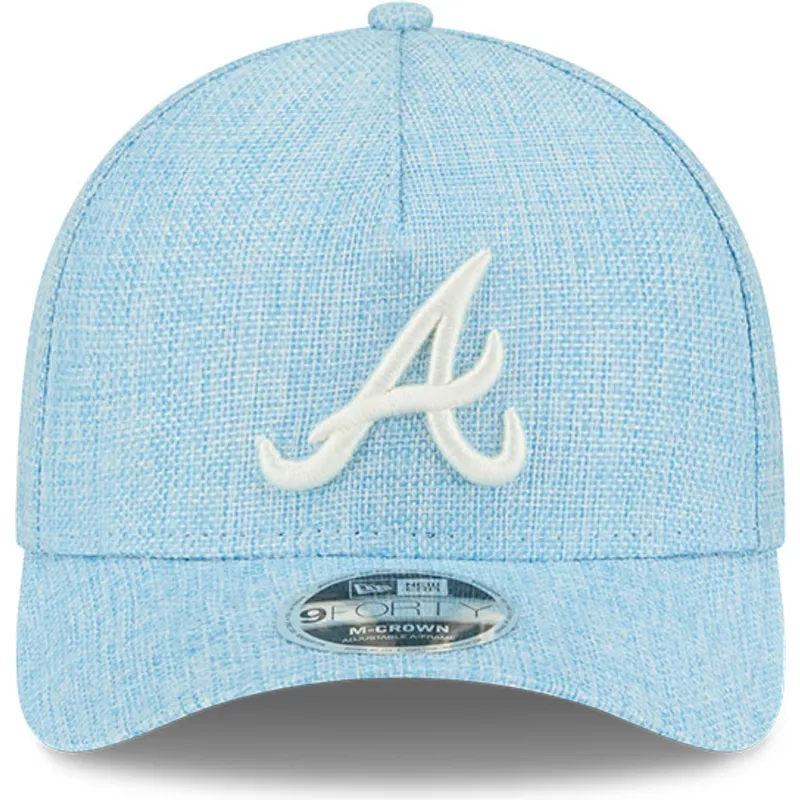 cepice-zaoblena-modra-snapback-9forty-m-crown-a-frame-cotton-weave-atlanta-braves-mlb-new-era cepice-zaoblena-modra-snapback-9forty-m-crown-a-frame-cotton-weave-atlanta-braves-mlb-new-era