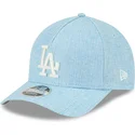 los-angeles-dodgers-mlb-new-era-ljusbla-bojd-skarm-snapback-9forty-m-crown-a-frame-bomullsvav-keps