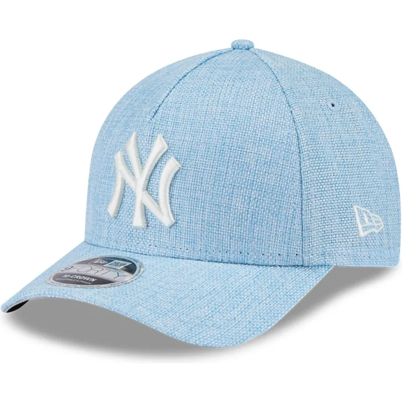 cepice-zaoblena-modra-snapback-9forty-m-crown-a-frame-cotton-weave-new-york-yankees-mlb-new-era