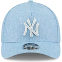 cepice-zaoblena-modra-snapback-9forty-m-crown-a-frame-cotton-weave-new-york-yankees-mlb-new-era